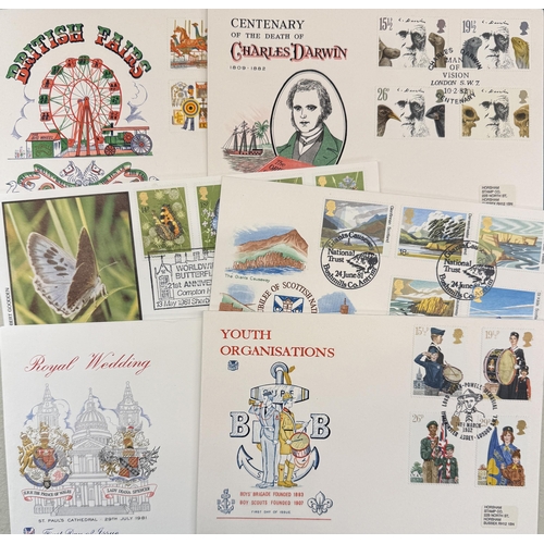 457 - A general A-Z World stamp collection in four albums and loose, mainly UK QEII issues from the 1970s ... 