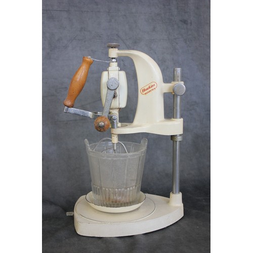 18 - A Hawkins Handy Mix mechanical food mixer, 38cm high.