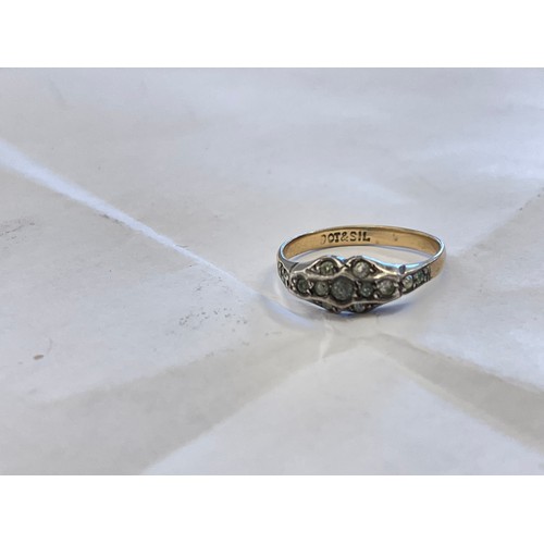 75 - A 22ct gold wedding ring, a 9ct gold ditto, an 18ct gold gents signet ring, a gold and silver dress ... 