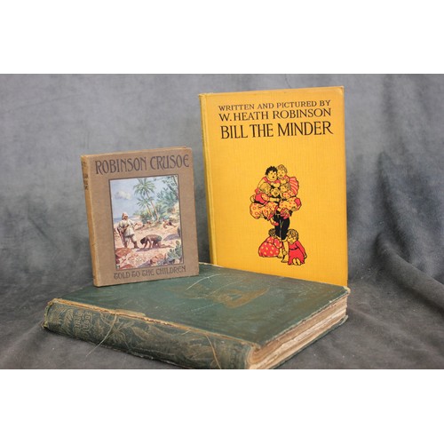 146 - A Victorian volume of Robinson Crusoe by Daniel Defoe, published by Petter and Galpin, a smaller vol... 