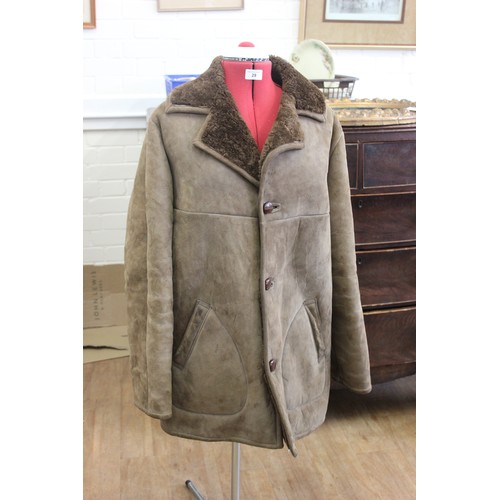 29 - A sheepskin jacket by 