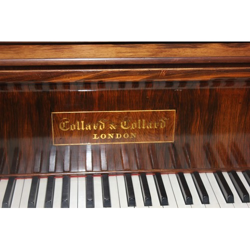 48 - A rosewood baby grand piano by 