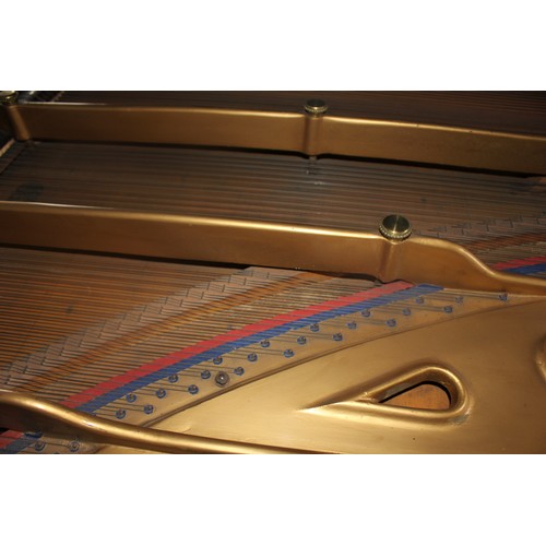 48 - A rosewood baby grand piano by 