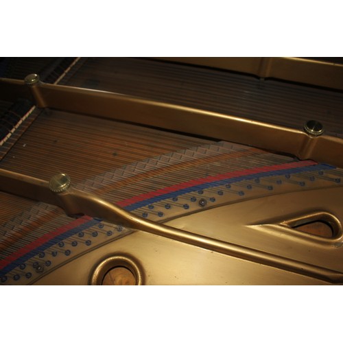 48 - A rosewood baby grand piano by 