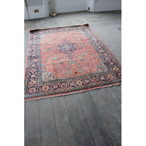 49 - An Isfahan rug, and a further Persian rug (2).