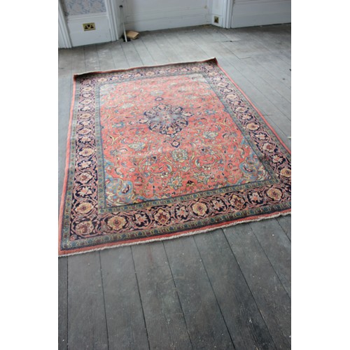 49 - An Isfahan rug, and a further Persian rug (2).