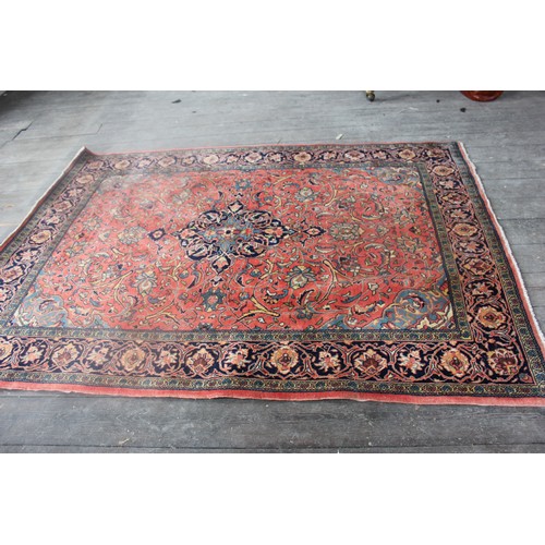 49 - An Isfahan rug, and a further Persian rug (2).