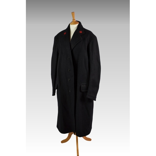 204 - Railwayana - GWR Great Western Railway - Great coat / jacket / belt, the Great coat marked ' Leaming... 