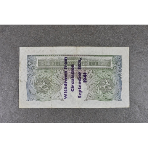 179 - BRITISH BANKNOTE - THE STATES OF GUERNSEY OVERPRINT - Bank of England One Pound overprint - German O... 