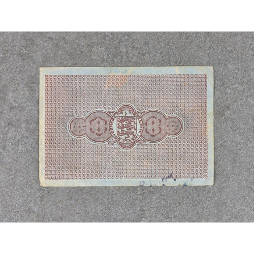 180 - BRITISH BANKNOTE - STATES OF GUERNSEY - German Occupation, German Occupation Sixpence dated 1st Janu... 