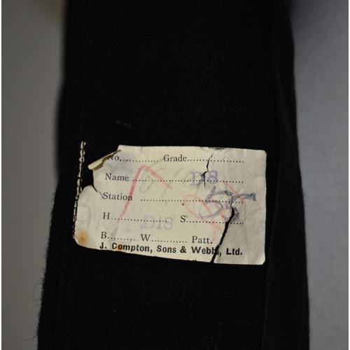 204 - Railwayana - GWR Great Western Railway - Great coat / jacket / belt, the Great coat marked ' Leaming... 