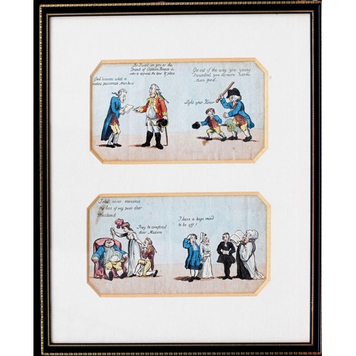 322 - Satirical print originally published by Carrington Bowles (British, 1724-1793) possibly after Robert... 