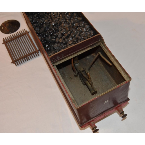 109 - A scratch built 2½in. gauge live steam 4-6-4 locomotive and tender, possibly an A1 Pacific Class out... 