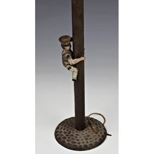 121 - A Lehmann tinplate clockwork beetle, c.1885, having moving legs and wings (working), together with a... 