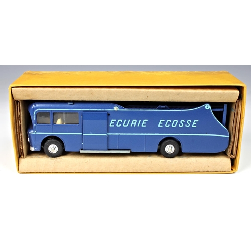 15 - Corgi Toys - a boxed 1126 Ecurie Ecosse Racing Car transporter, together with two boxed 330 Porsche ... 