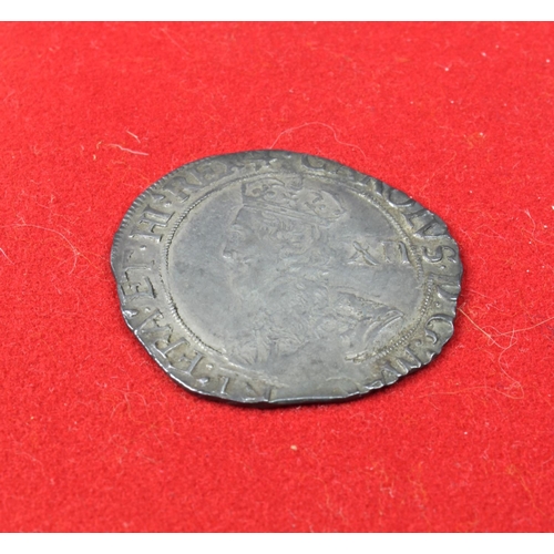 2016 - A Charles I (1625-1649) shilling - type 4/4., in pouch by Coin Investments.