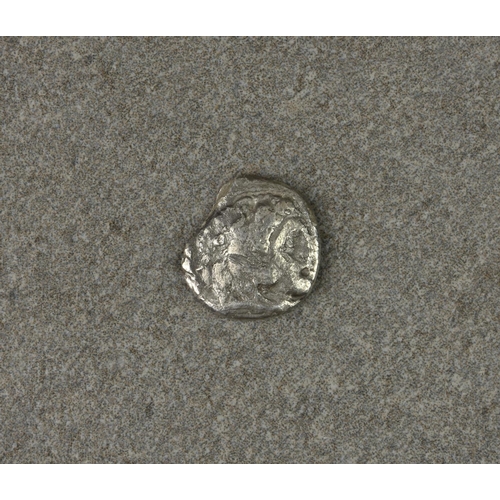 2048 - Numismatics - Ancient Greek coin, Alexander the Great, c.320 BC, AR Drachm, reverse Zeus seated, hol... 