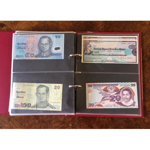 3034 - Worldwide Banknotes - Large collection of various banknotes, comprising of French; German; Brazil; P... 