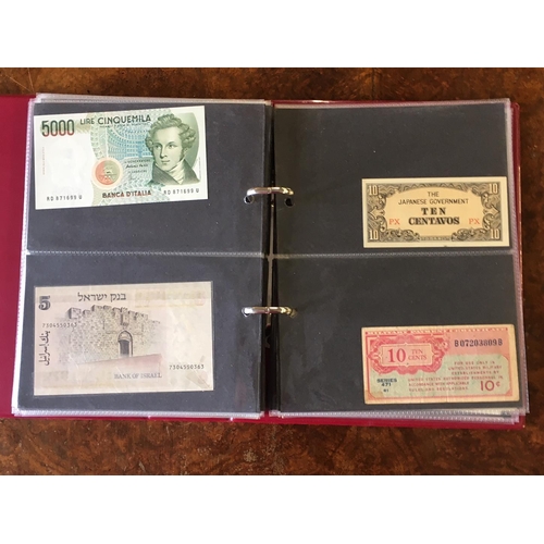 3034 - Worldwide Banknotes - Large collection of various banknotes, comprising of French; German; Brazil; P... 