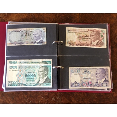 3034 - Worldwide Banknotes - Large collection of various banknotes, comprising of French; German; Brazil; P... 