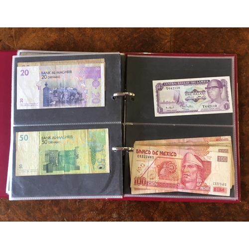 3034 - Worldwide Banknotes - Large collection of various banknotes, comprising of French; German; Brazil; P... 