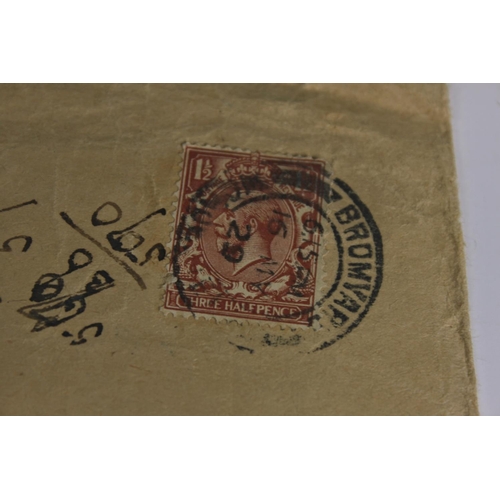4009 - Philately - Victorian and later stamped registered letter envelopes etc (13),