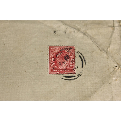 4009 - Philately - Victorian and later stamped registered letter envelopes etc (13),