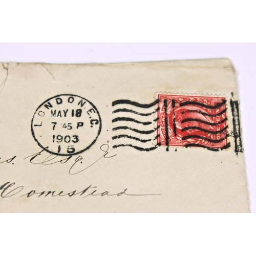 4009 - Philately - Victorian and later stamped registered letter envelopes etc (13),
