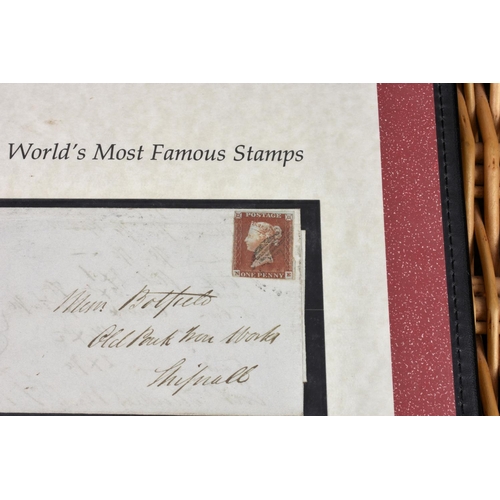 4011 - Philatelist interest - Two Westminster collection 'The World's Most Famous Stamps' presentation cove... 