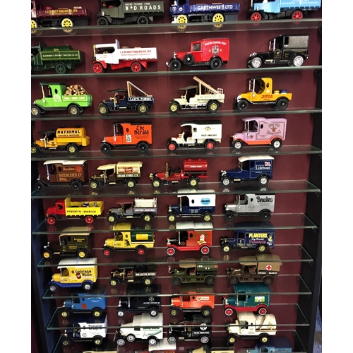 Diecast cars A large collection of Matchbox of Yesteryear