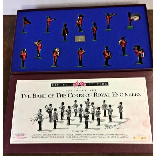 75 - Britains Soldiers - Modern release limited edition boxed Centenary set - The Band of the Corps of Ro... 