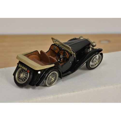 76 - Abingdon Classics - Various handmade 1/43 scale MG models, comprising MG Midget 1930 blue; MGP maroo... 