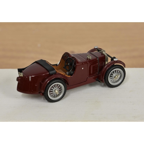 76 - Abingdon Classics - Various handmade 1/43 scale MG models, comprising MG Midget 1930 blue; MGP maroo... 