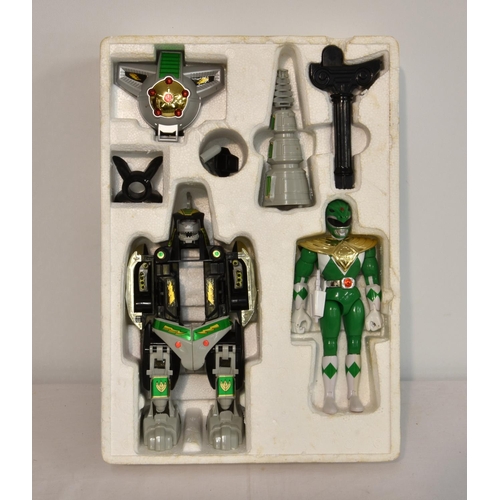 90 - An original boxed vintage 1990s Bandai Power Rangers action figure play sets 2270 Deluxe Dragonzord ... 