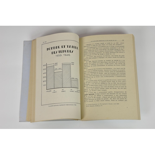 149 - Dalido, Pierre, Jersey Ile Agricole Anglo-Normande, Etude de Sociographie, pub. Imprimerie A. Chaume... 