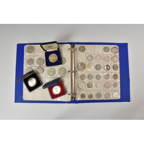947 - A collection of British GB & Guernsey coins and commemoratives, including a cased Guernsey 1977 Silv... 