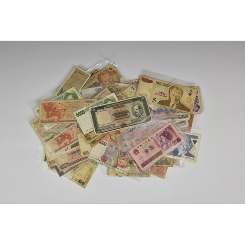 968 - A collection of vintage Worldwide banknotes. (85+)