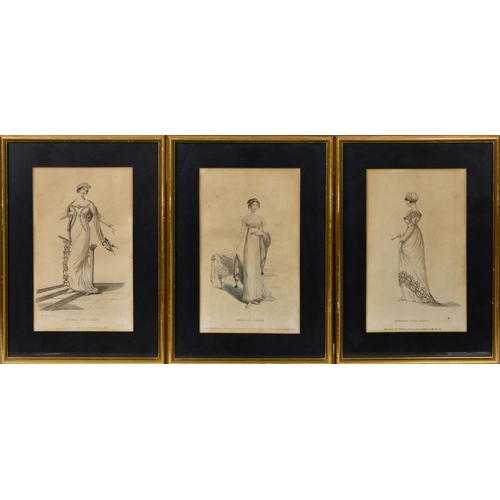 965 - A collection of vintage and antique prints, comprising of two French fashion studies 'Le Moniteur De... 