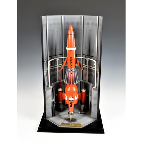 2535 - Iconic Replicas Limited THUNDERBIRD 3 - Supermarionation Replica Collection, diorama and Thunderbird... 