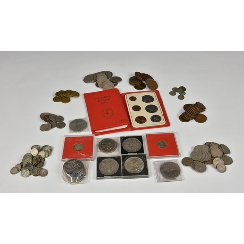 270 - A collection of vintage / antique coinage, to include silver threepence pieces of varying dates. (qu... 