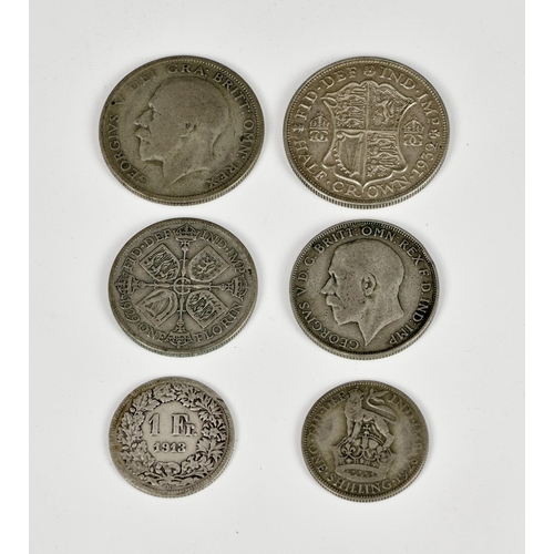 431 - Numismatics interest - collection of silver coinage, to include fifteen Half Crowns 1922-32, various... 