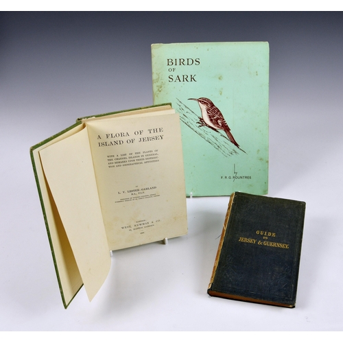 581 - Three Channel Island books, comprising of Birds of Sark as at 31 December 1972 by ROUNTREE, F.R.G. (... 