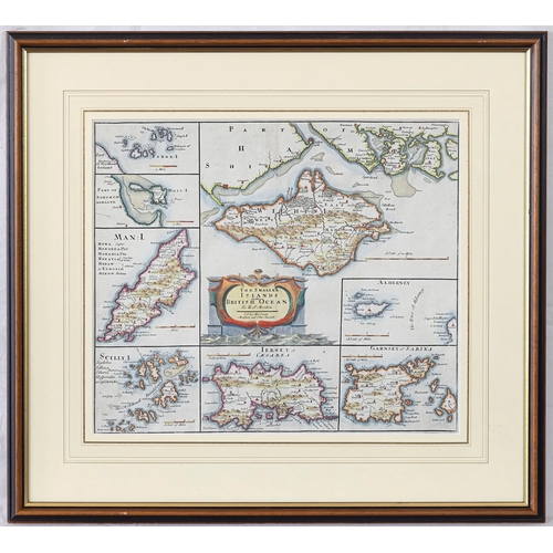 599 - Robert Morden (fl.1668-1703), The Smaller Islands in the British Ocean depicting Farne Island, Holy ... 