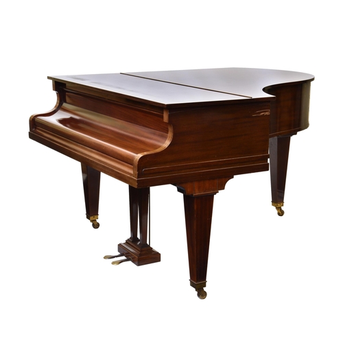 724 - A Bechstein mahogany Model L (Lilliput) baby grand piano, originally supplied by Forsyth Brothers Li... 