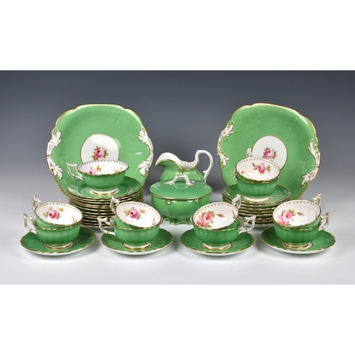 84 - A New Chelsea for Dulany of Knightbridge porcelain part tea service, early 20th century, printed fac... 