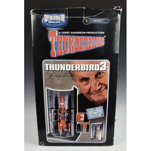 2535 - Iconic Replicas Limited THUNDERBIRD 3 - Supermarionation Replica Collection, diorama and Thunderbird... 