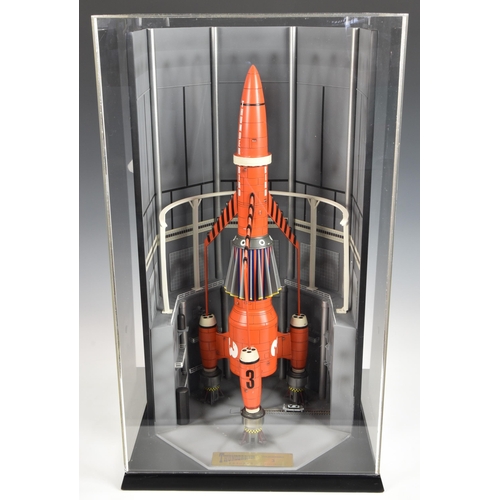 2535 - Iconic Replicas Limited THUNDERBIRD 3 - Supermarionation Replica Collection, diorama and Thunderbird... 