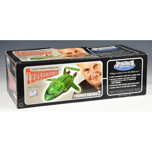 2536 - Iconic Replicas Limited THUNDERBIRD 2 - Supermarionation Replica Collection, Thunderbird 2 model, ra... 