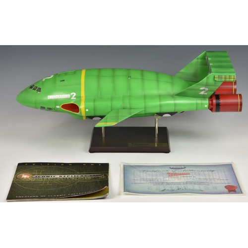 2536 - Iconic Replicas Limited THUNDERBIRD 2 - Supermarionation Replica Collection, Thunderbird 2 model, ra... 