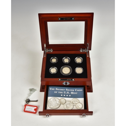 399 - Numismatics interest - Danbury Mint collections, comprising 'The Complete Wren Farthing collection',... 